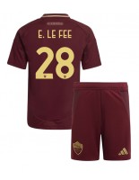 AS Roma Enzo Le Fee #28 Kotipaita Lasten 2024-25 Lyhythihainen (+ shortsit)